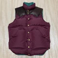 ◾️美品◾️ウエアハウス×ロッキーマウンテン◾️ダウンベスト◾️40◾️紫 パープル◾️ ◾️美品◾️ウエアハウス×ロッキーマウンテン◾️ダウンベスト
