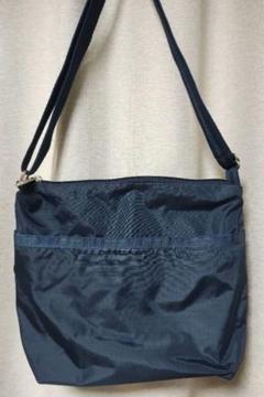 LeSportsac アーティストコラボ バッグ ネイビー ☆中古レア品