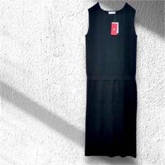 【新品】 アーバンリサーチ ノースリーブ ニット ワンピース ウエストゴム