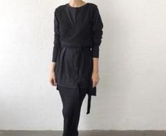 howdy 2way frill gilet ハウディ フリルジレ ジレ 黒