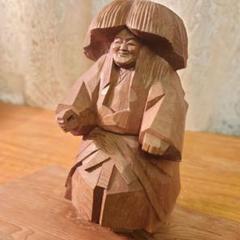 極上品 木彫り 置物 獅子 唐獅子 ペア 獅子頭木彫り