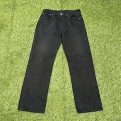 LEVI'S 90's 501 USA製 後染め　ブラック　デニムW33L36のサムネイル