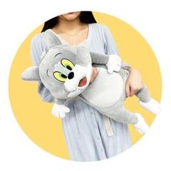 新品正規品 トムとジェリーぬいぐるみ もちもちクッション トム 68㎝!BIG! 新品正規品 トムとジェリーぬいぐるみ もちもちクッション トム