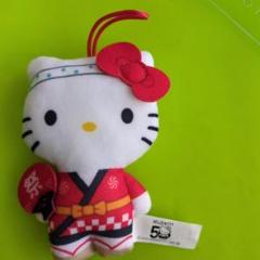 ハローキティ ぬいぐるみ 置物 オリジナルドール レア品 昭和レトロ 法被 祭り ハローキティ ぬいぐるみ 置物 オリジナルドール レア品 昭和