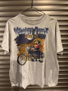 ハーレーダビッドソン　ショベルヘッド　古着　コットン　90s hanes