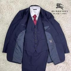 Burberry スーツ3点セット130 BURBERRY バーバリー セットアップ スーツ ネイビー 40L L〜XL