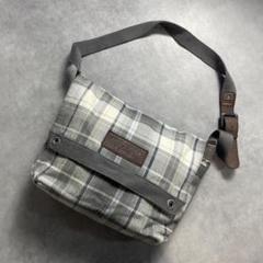 00s Abercrombie&Fitch チェック メッセンジャーバッグ