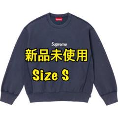 【激レア】SUPREME シュプリーム　スウェット　トレーナー　刺繍　ネイビー ネイビー（紺）系 Supreme(シュプリーム) スウェット
