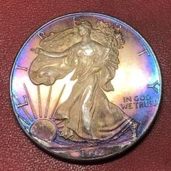 楽天市場】アメリカ銀貨 1ダラー 年代ランダム 【銀貨】 美品
