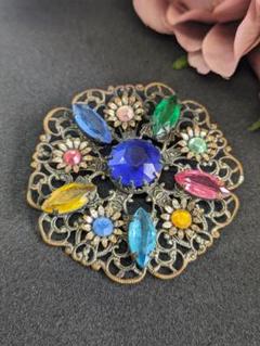 イギリスアンティーク ブローチ ヴィンテージアクセサリー 1940