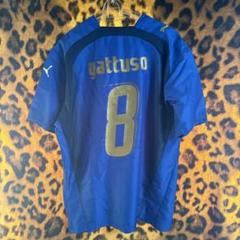 GATTUSO ITALY EURO CUP 2008 UNIQUE ORIGINAL PLAYERS PUMA
