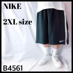 00s NIKE ナイキ ハーフパンツ バスケットパンツ バスパン 黒 XXL