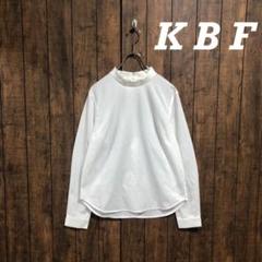°149 KBF ケービーエフ * ホワイト ブラウス シャツ 秋 冬 春 夏