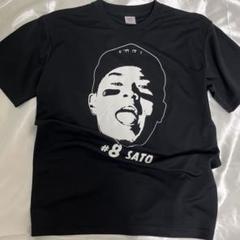 阪神　選手顔　シークレットTシャツ　佐藤輝明