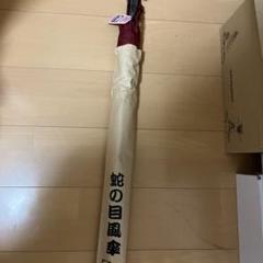 蛇の目　長傘 濡れると花柄が浮き出る