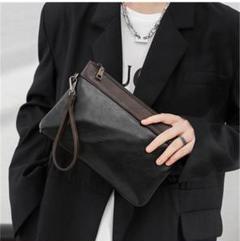 ⚡️メンズ 財布 携帯用 ビジネス クラッチバッグ カジュアル