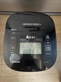 東芝真空圧力IHジャー炊飯器　TOSHIBA RC-10VSR ジャンク品 2025年最新】rc-10vsrの人気アイテム - メルカリ