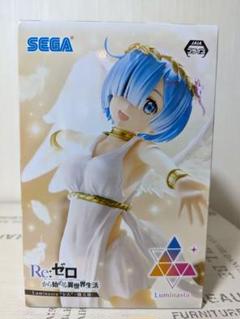 【スワロフスキー7000個使用 】　レム　フィギュア　リゼロ　熾天使　リペイント スワロフスキー7000個使用 】 レム フィギュア リゼロ 熾天使