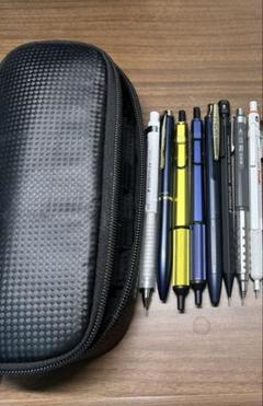 人気特価 文房具まとめ売り シャーペン、ボールペン、筆箱 バラ売り5品 筆記具