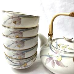 香蘭社 - 香蘭社 蘭の香 茶器揃 フルセット 箱なし 香蘭社 蘭の香 茶器揃 フルセット 箱なし キッチン/食器