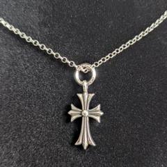 タイニークロスチャーム シルバー 50cmチェーン付属