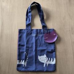 B6449■ツモリチサト ナイロン 総刺繍 2Way ショルダー トート バッグ 森のどうぶつ刺繍 ショルダーバッグ / tsumori chisato CARRY