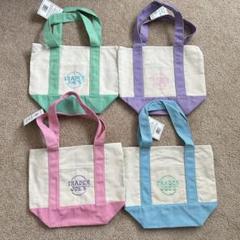 パステルカラー TRADER JOE'S トレーダージョーズ ミニトート セット