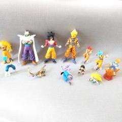 【中古】ドラゴンボール アクションフィギュア12体セット　高さ4.5〜13cm位