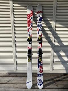 サロモン　1080 foil 166cm ツインチップ　スキー サロモン1080 foil 166cm ツインチップスキー