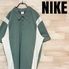 ✨NIKE ナイキ OLDMODEL シンプル 1ポイント 半袖 ポロシャツL✨
