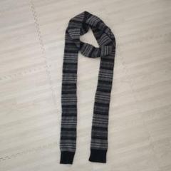 半額満載！スーパーSALE グランドセール！ NUMBER ボーダー柄マフラー 07aw (N)INE 小物