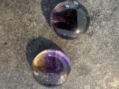 アメトリン　カボション　ハンドメイド　リング　ネックレス　パーツ　穴なし