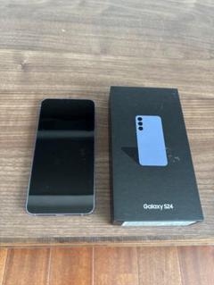 極美品 Samsung GalaxyS24 コバルト バイオレット