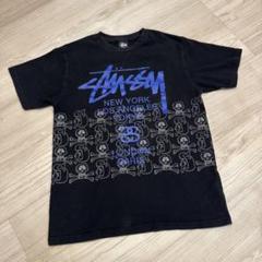 ステューシー　Mサイズ　メタルスカル柄