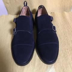 Alden モンクストラップ ブラウンスウェード US7 1/2D Alden モンクストラップ ブラウンスウェード US7 1/2D
