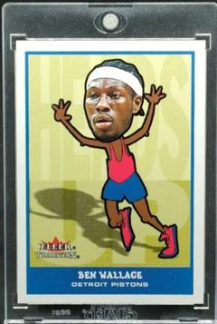 BEN WALLACE　ベン ウォレス　サインカード　 直書き　AUTO　NBA BEN WALLACE ベン ウォレス サインカード 直書き AUTO NBA