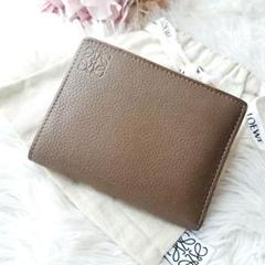 ✨未使用に近い✨　LOEWE ミニ財布　アナグラム　アマソナ　バイカラー　刻印 ✨極美品✨ LOEWE ミニ財布 パズル アナグラム アマソナ バイ