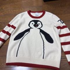 大人気新品 CHANEL ペンギン柄 ニットセーター 42サイズ ヴィンテージ トップス