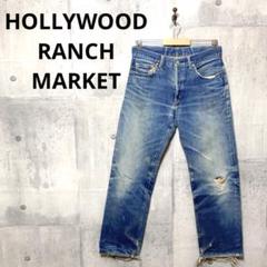HOLLYWOOD RANCH MARKET 鬼ヒゲ ストレートデニム ジーンズのサムネイル