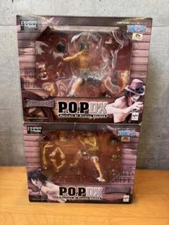 ワンピース POP DX フィギュア　ルフィ　エース　2点セット　頂上戦争 ワンピース POP DX フィギュア ルフィ エース 2点セット 頂上