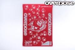 overdose セッティングボードver.2 Overdose Limited 200pcs Aluminum Setting Board Ver.2 Red