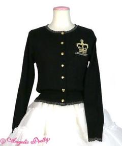 アンジェリックプリティ　ボレロ　カーディガン　ブラック 2025年最新】Angelic Pretty レディース カーディガン・ボレロ