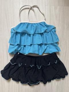 女の子用フリルセパレート水着 120cm