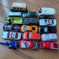 トミカ ミニカー 55台セット まとめ売り - メルカリ