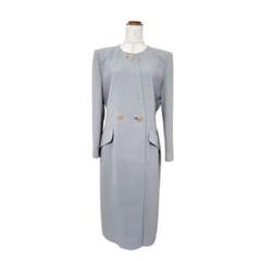 LAPINE BLANCHE　ジャケット風ロングワンピース（9）上品　フォーマル