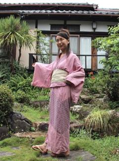 Payaca asanaヘンプコットン 浴衣 草木染め asana HEMP 帯 asana ヘンプコットン 浴衣・草木染め＜送料無料＞【パヤカ