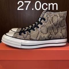新品☆CONVERSE CT70 HI スネーク パイソン レザー 27.0cm