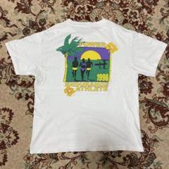 90s usa製　マラソン　アート　シングルステッチ　ヘインズ　古着　Tシャツ