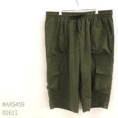 新品タグ付✨組曲　7 大きいサイズ　クロップドパンツ　カーキ セール】クロップドパンツ カーゴパンツ 7分丈 9分丈 アンクル