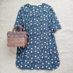 【美品】marimekko　マリメッコ　イパネマ　チュニック　花柄　北欧　M 美品】marimekkoマリメッコイパネマチュニック花柄北欧M